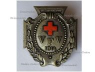 Germany WWI German Red Cross VFV Fatherland Women Association Badge for Nurses by Stubbe