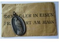 Germany WWI Patriotic Medal for the Aid & Relief of the German Prisoners of War in Captivity "Der Adler in Eisen 1915" with Envelope