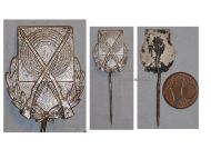 Germany WWI Prussia Veteran Stickpin Badge for Rifle Shooting Contest Winners