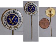 Germany WWI Stickpin Badge Ich Hatte Einen Kameraden by Timm