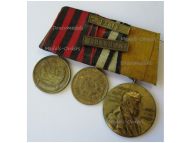 Germany Set of 3 Medals (Wurttemberg Single Campaign War Medal, Franco-Prussian War Bronze Medal 1870 1871 Paris Villiers Bars, Centennial Medal 1897)