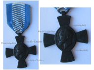Germany WWI Bavaria King Ludwig's Cross for War Volunteers 1916 in Blackened Bronze