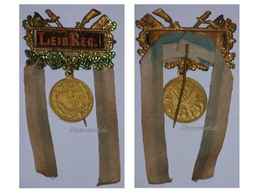 Germany WWI Bavaria Recruiter & Veteran Badge of the Royal Guard Leib Regiment