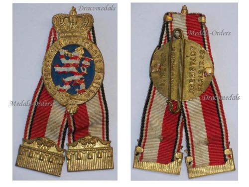 Germany WWI Hesse Badge of the Land Forces Veteran Assosiation by H. Meyer