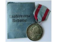 Germany Hesse WWI Tapferkeit Bravery Medal of the General Honor Decoration of Grand Duke Ernst Ludwig 1894 1918 with Envelope of Issue