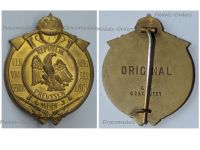 Germany Prussia WW1 Fire Department Badge for 25 Years Long Meritorious Service 1925 1933