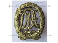 Germany WWI Sports Badge DRA 1918 1934 Bronze Class by Wernstein Jena