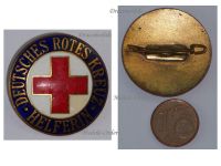 Germany WWII Badge German Red Cross Helferin (Female Nurse Helper)