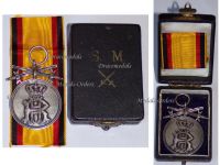 Germany WWI Silver Medal of Merit with Swords of  the Princely Reuss Cross of Honor Boxed