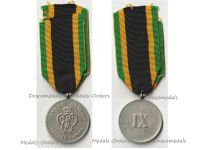 Germany WWI Saxe Weimar Military Service Decoration (Long Service Medal) 3rd Class for 9 Years 1913 1918
