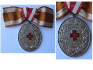 Germany WWI Medal of the Thuringian State Red Cross Association 1st Class by Conrad