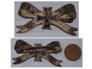 Germany Saxony WWI Iron Cross Membership Badge of the Veteran Association of Rastede 1898
