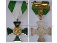 Germany Saxony WWI Veterans Association Cross 2nd Class for 40 Years Memebrship by Glaser