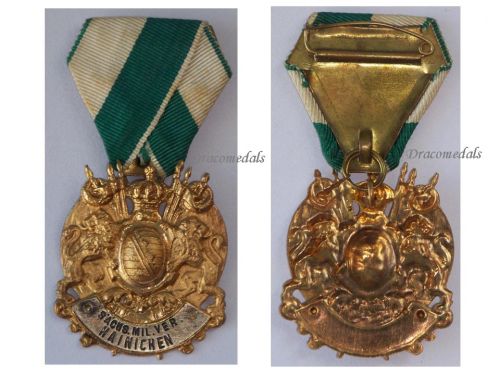 Germany Saxony WWI Saxon Veteran Association District Honorary Membership Badge Area of Hainichen 1903 1920