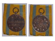 Germany Saxony WWI Friedrich August Medal for Military Merit Silver Class 1905 1918