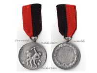 Germany WWI Wurttemberg 247th Infantry Regiment Medal for the Battles of Yser, Ypres & Flanders Silver Class for Oficers