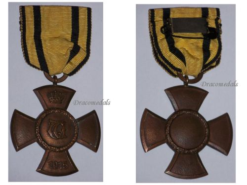 Germany WWI Wurttemberg Wilhelm's Cross for Merit in Public Welfare 1915