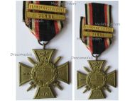 Germany WWI Flanders Cross 1914 1918 with 2 Clasps Somme, Flandernschlacht