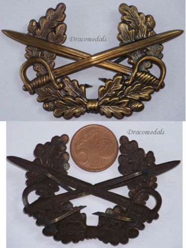 West Germany NCO Army Cap Badge German Military Bundeswehr 1956 Cold War