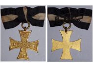 Germany WWI Prussia Veterans Association of Munster Membership Cross 1884