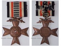 Germany Honorary Union of German WWI Veterans War Cross of Honor 1914 1918 with Swords on Single Bar