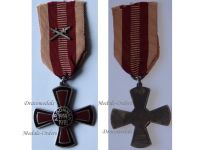 Germany WWI Argonne Cross 1914 1918 1st Type with Swords by Fleck & Sohn
