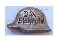 Germany WWI Membership Badge of Der Stahlhelm (The Steel Helmet) Veteran Combatant League 1918 1935