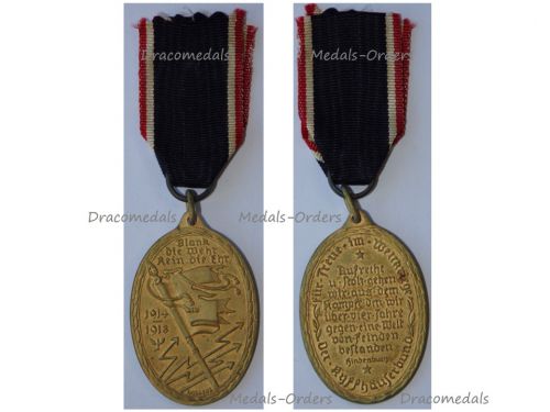 Germany WWI Prussia Medal of the Lighthouse Kyffhauser Land Forces Veteran Association 1914 1918