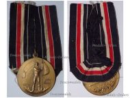 Germany WWI Tapferkeit Bravery Medal of the Veteran Association of the Imperial German Navy 1914 1918 Parade Mounted