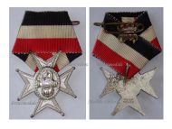 Germany WW1 Prussia Army Veterans Association Badge Fencing Instructor Cross 1914 1918 German Decoration