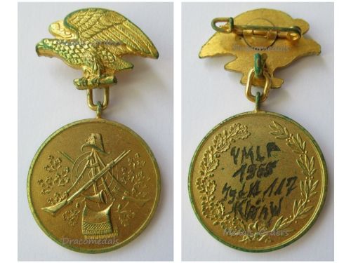 West Germany Shooting Award Medal 117th Hunter Regiment 1965