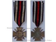 Germany WWI Hindenburg Cross with Swords for Combatants Maker RV 47 Pforzheim