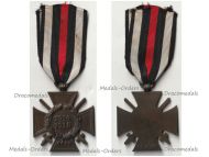 Germany WWI Hindenburg Cross with Swords for Combatants Maker RV 24 Pforzheim