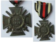 Germany WWI Hindenburg Cross with Swords for Combatants Maker CP