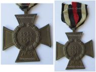 Germany WWI Hindenburg Cross without Swords for Non Combatants Maker O14