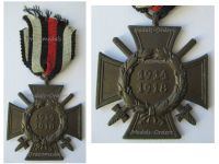 Germany WWI Hindenburg Cross with Swords for Combatants Maker W&LM