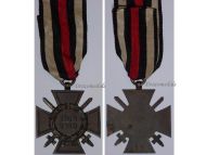 Germany WWI Hindenburg Cross with Swords for Combatants Maker O9