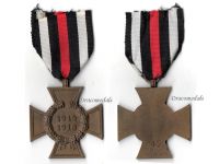 Germany WWI Hindenburg Cross without Swords for Non Combatants Maker RV 45 Pforzheim