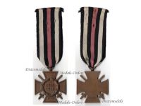 Germany WWI Hindenburg Cross with Swords for Combatants Maker RV 83 Pforzheim