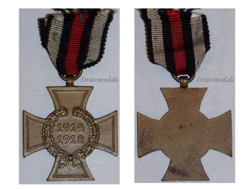 Germany Hindenburg Cross Non Combatants German WW1 Military Medal Honor 1914 1918 Great War
