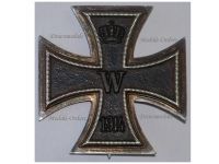Germany WWI Iron Cross 1914 1st Class EK1 by Maker Fr. W