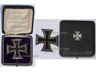 Germany WWI Iron Cross 1st Class EK1 1914 by Maker S-W Boxed