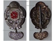 Germany WWI Lippe Detmold Membership Badge of the Veteran Association with Bar for 25 Years by Mayer & Wilhelm Weimar Republic 1918 1934