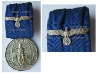 Germany WWII Long Service Medal 4th Class for 4 Years with Eagle for the Army and the Navy (Wehrmacht & Kriegsmarine)