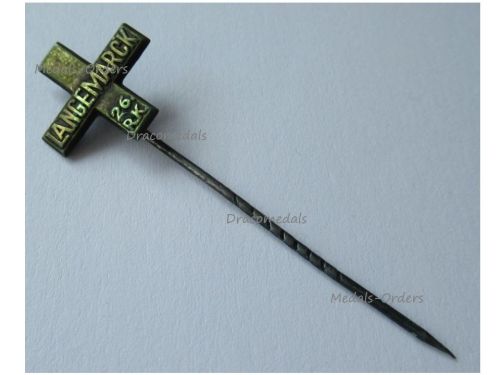 Germany WWI Langemarck Cross for the First Battle of Flanders 1914 Stickpin