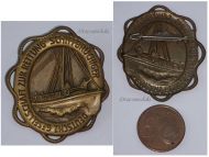 NAZI Germany WW2 German Maritime Search Rescue Association Badge 1933 1945 Medal WWII Red Cross