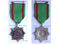 Germany WWII Ostvolk Eastern Peoples Medal for Bravery with Swords Silver 2nd Class in Silvered Zinc