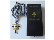 Germany WWII Mother's Cross 1938 Gold Class 2nd Type 1939 Boxed by Rudolf Tham