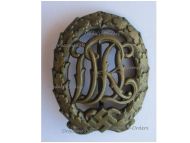 Germany WWII Sports Badge DRL 1935 1945 Bronze Class by Wernstein Jena