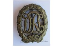 NAZI Germany WWII Sports Badge DRL 1935 1945 Bronze Class by Wernstein Jena